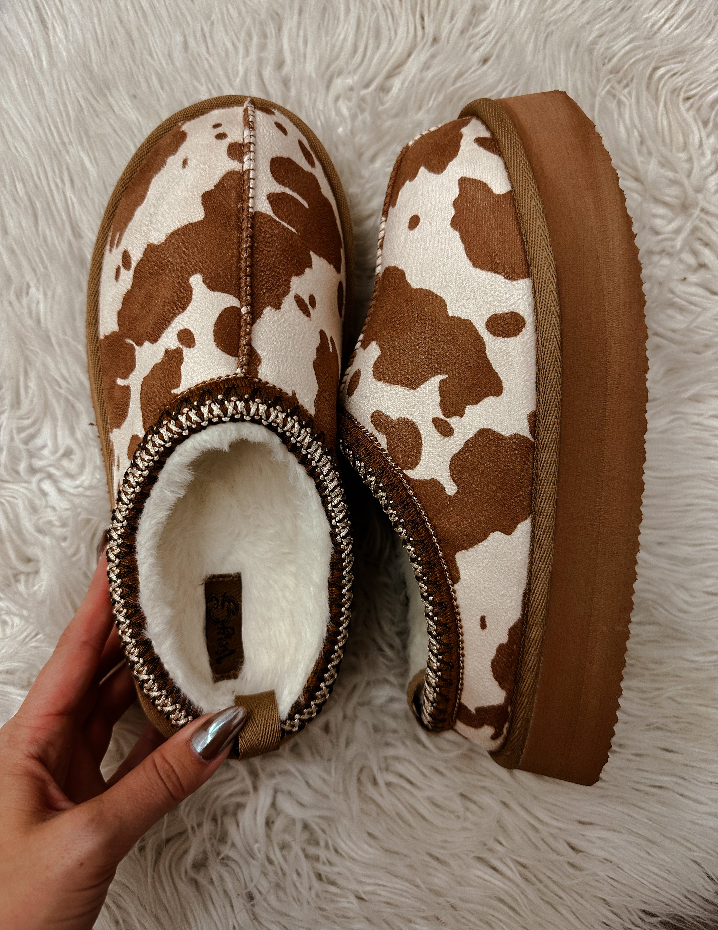 Cowboy Up Platform slippers