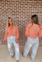 The Dolly Coral Top
