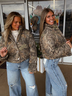 Woodland Camo Puffer Jacket