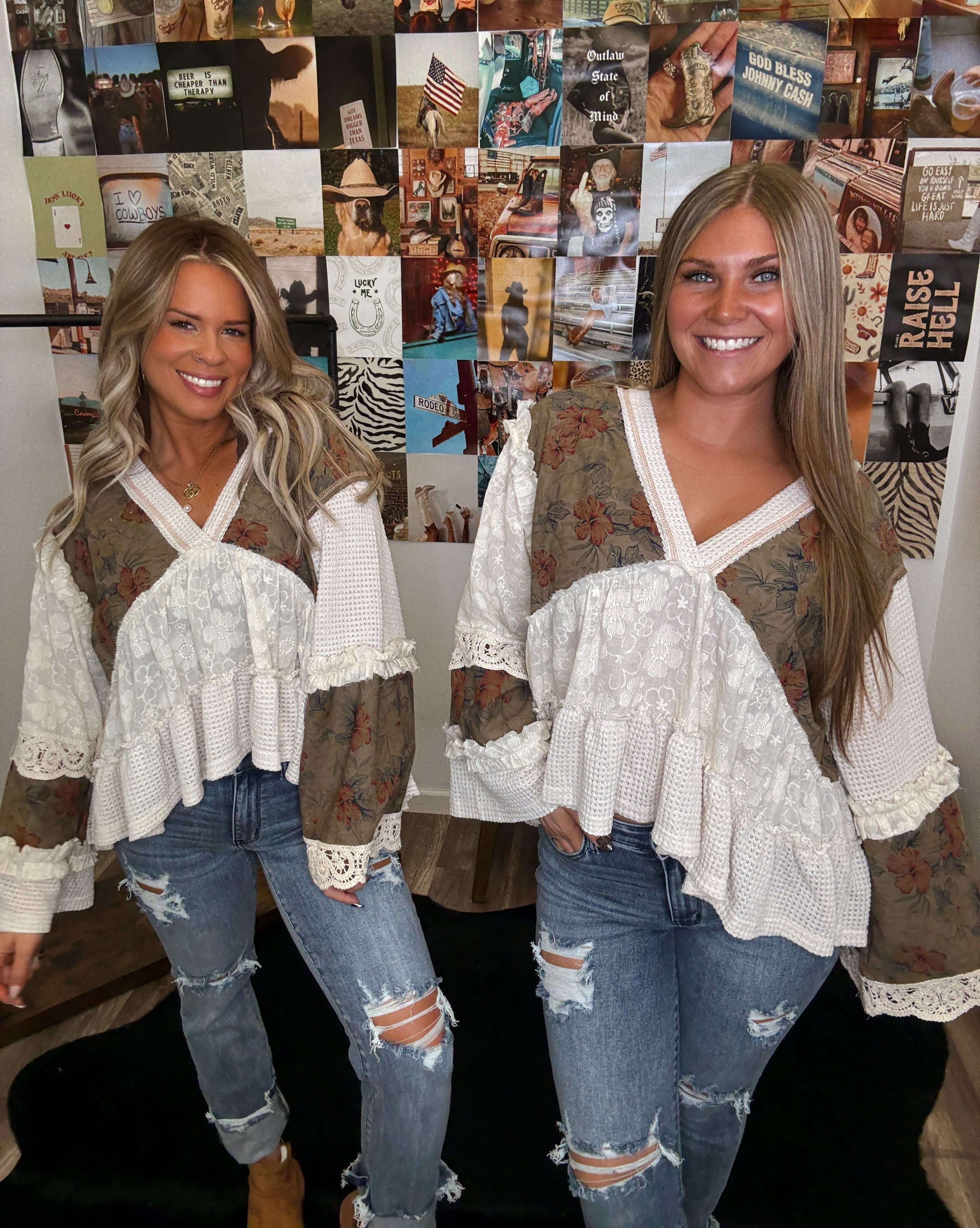 The Lady May Patchwork Top