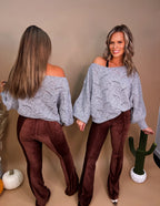 It's Giving Fall Velvet Pants