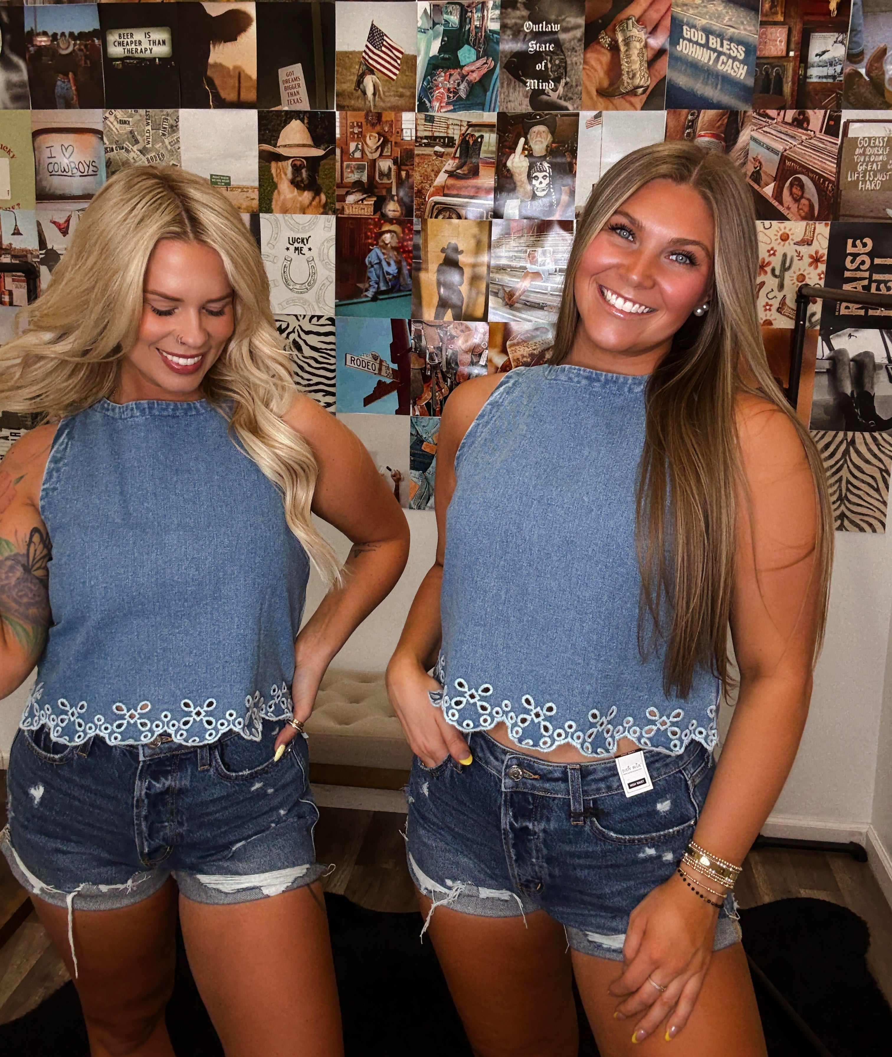 Timeless Denim Top