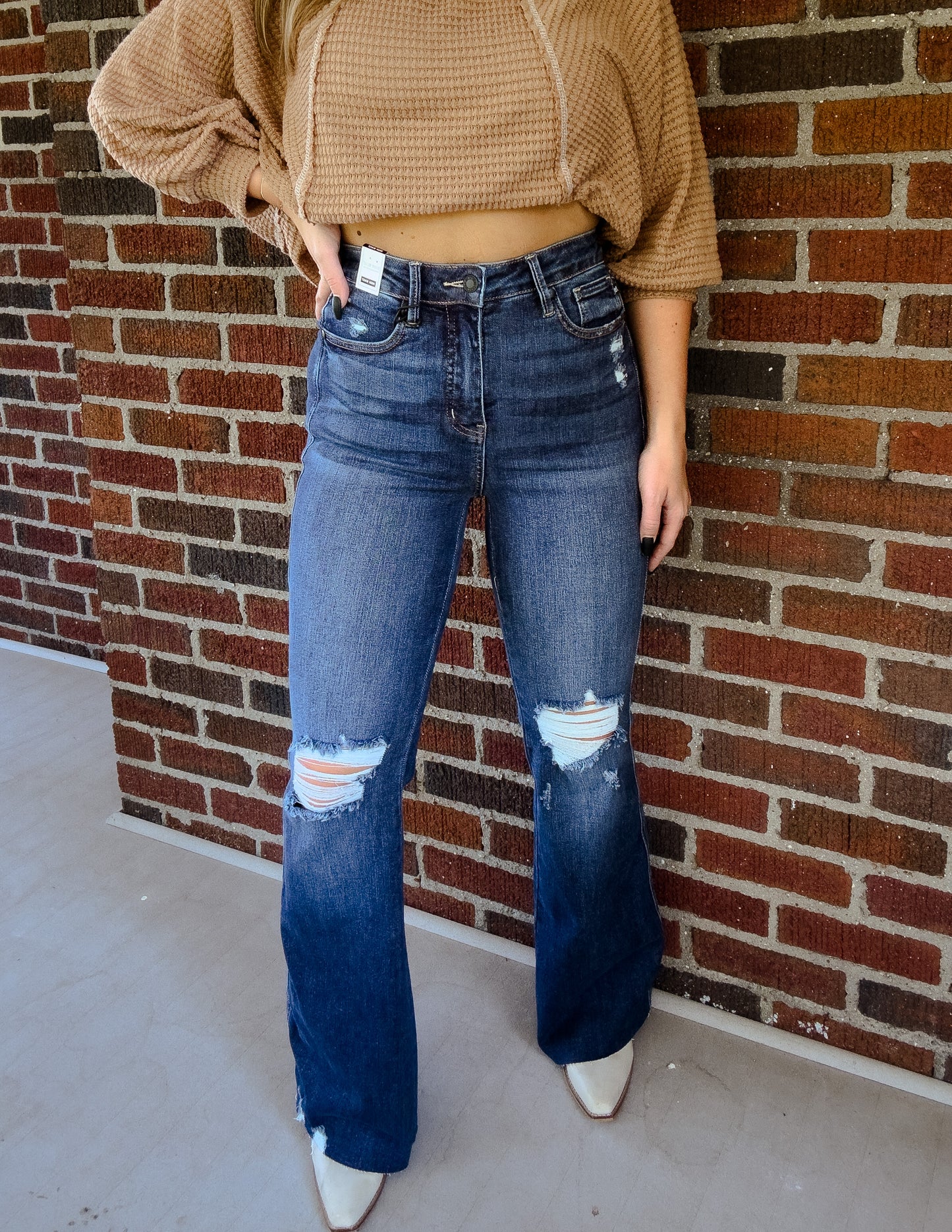 The Wild Tummy Control Flare Denim