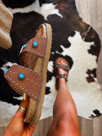 The Joleen Sandals- Tan