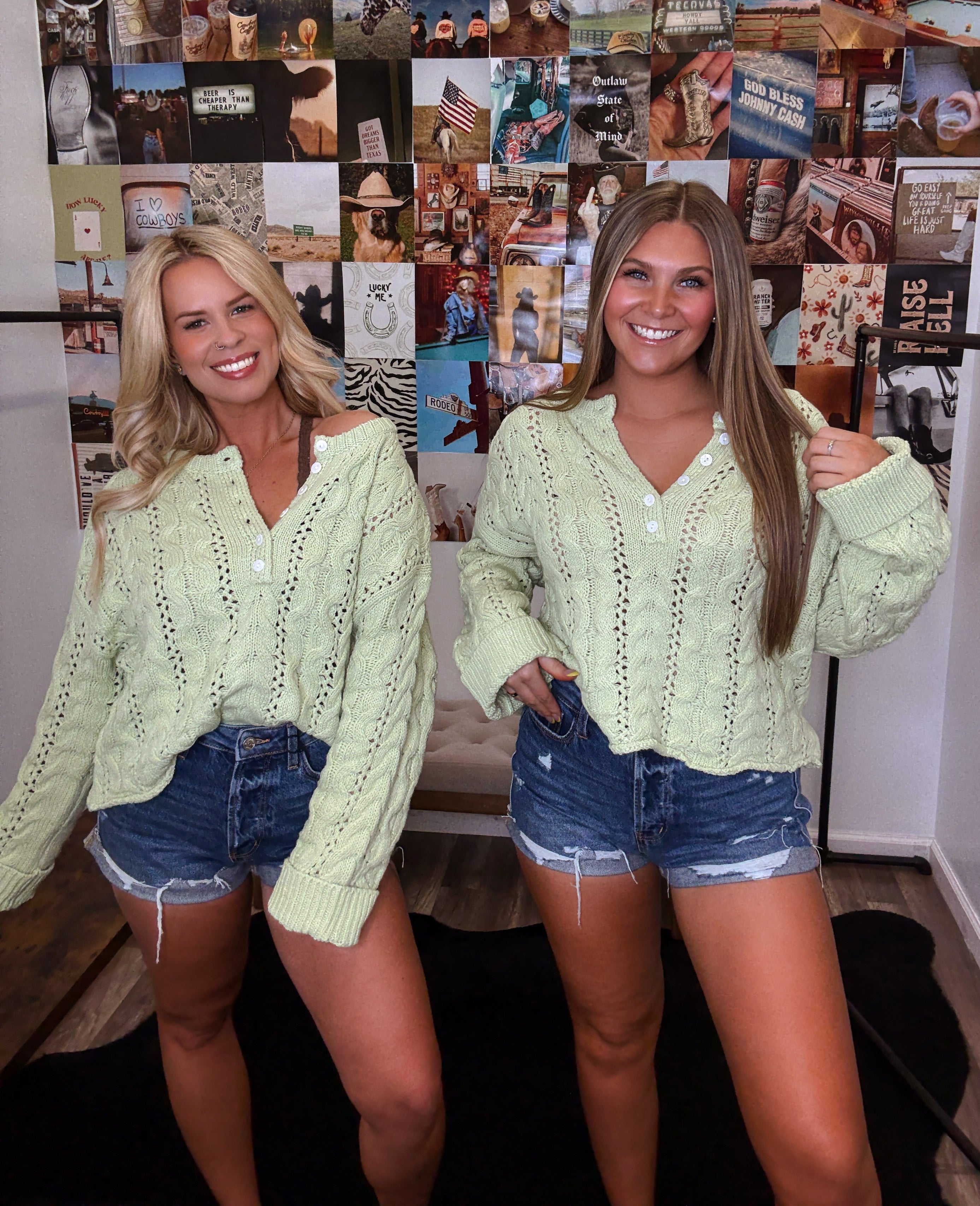 Fresh Picks Cable Knit Sweater