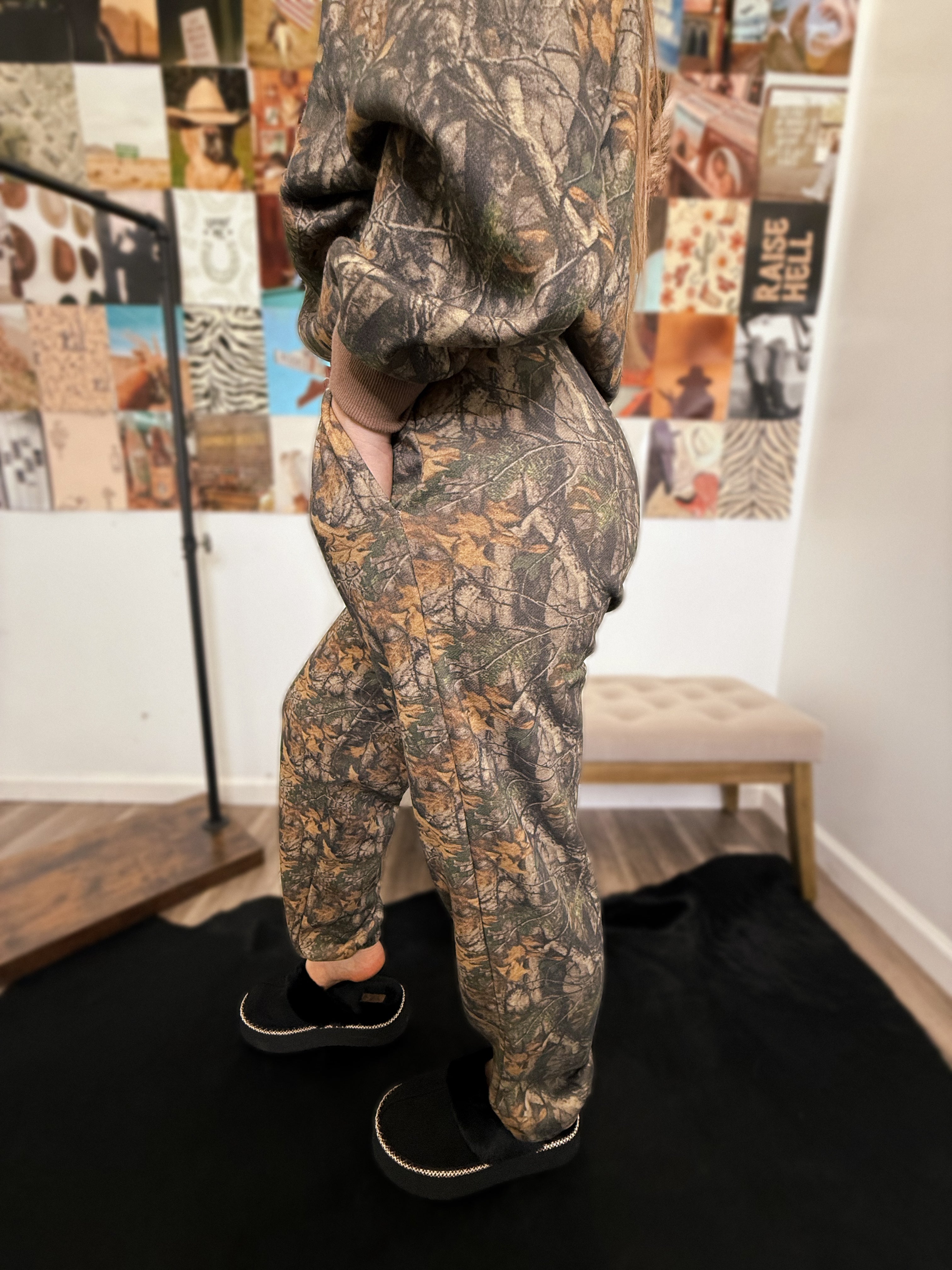 Woodlands Camo Joggers