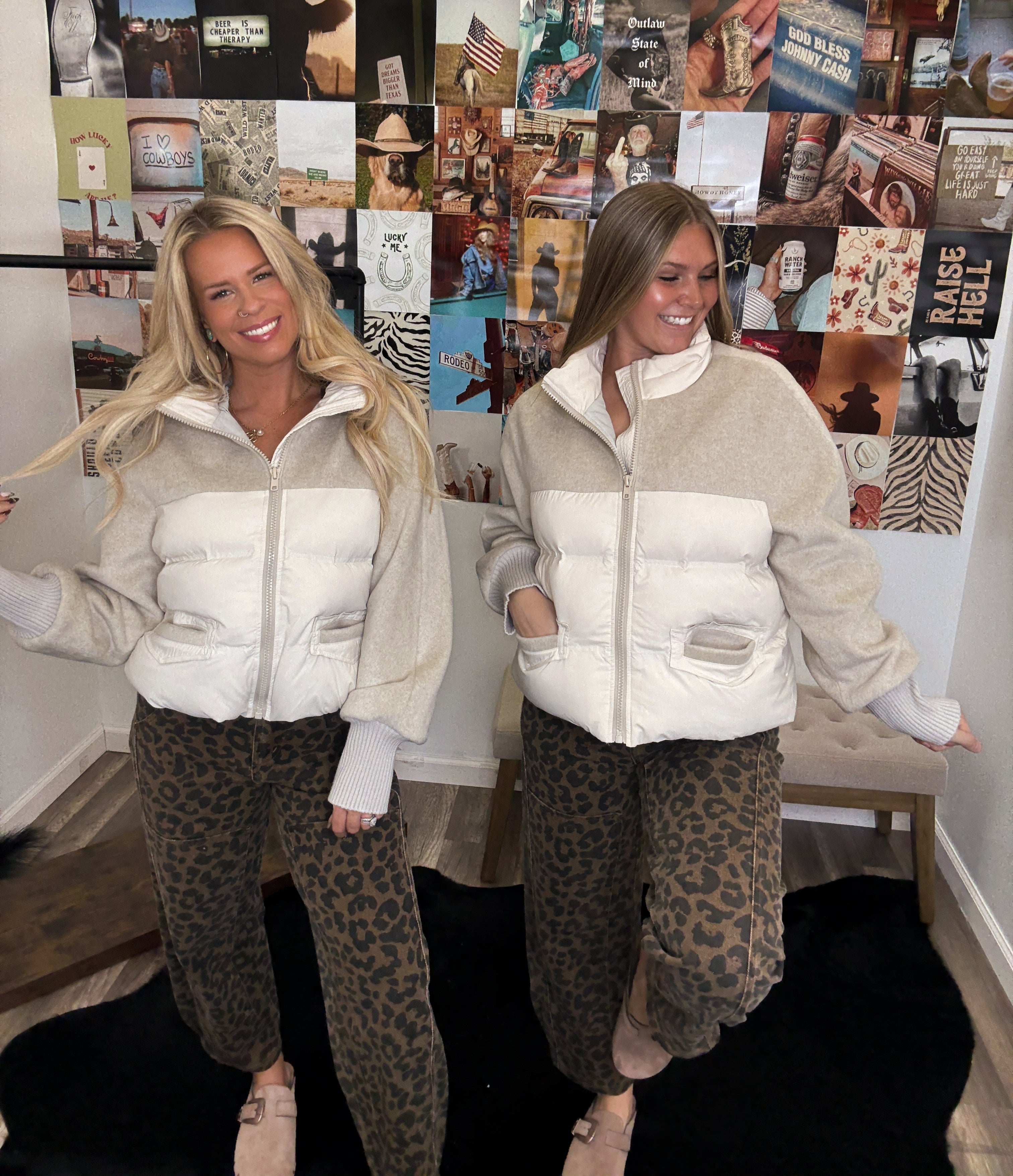 Make A Toast Puffer Jacket