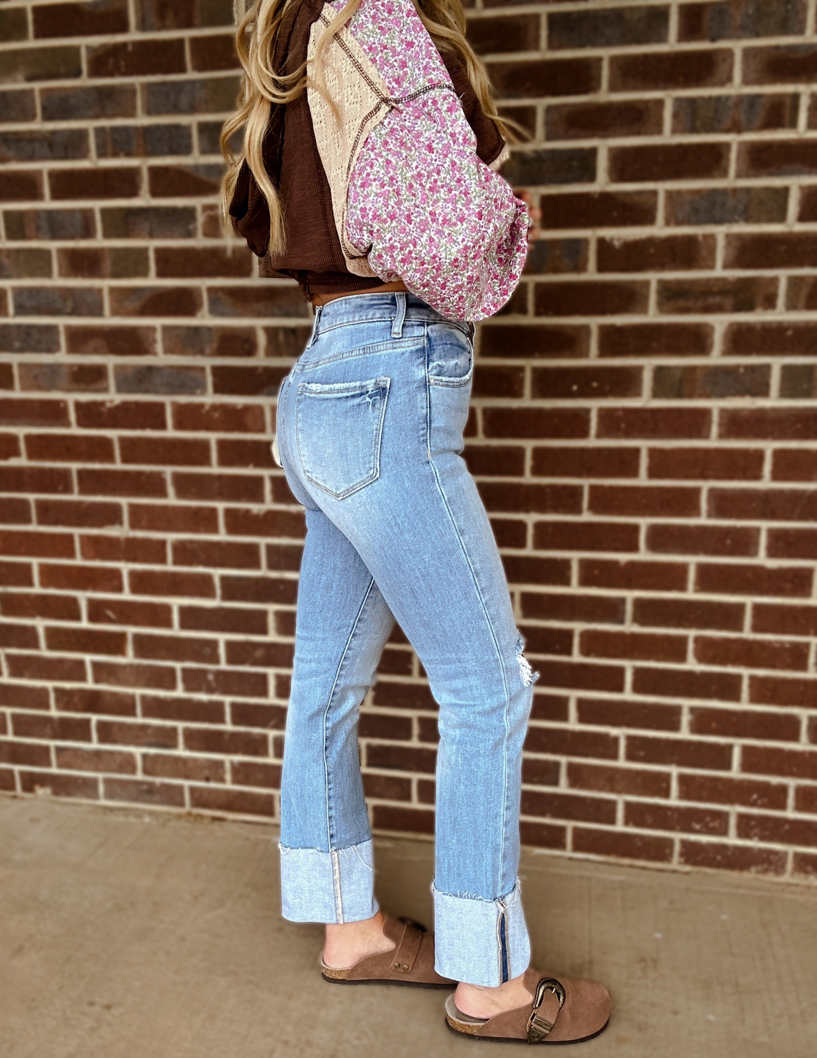 The Blair Wide leg denim