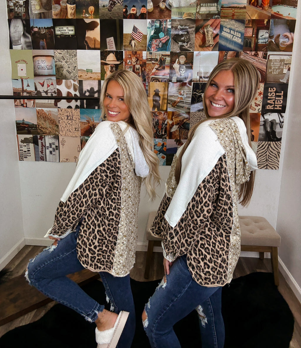 The Leopard Patchwork Pullover