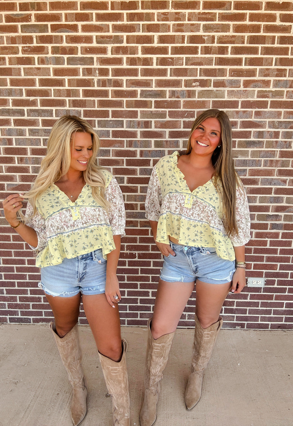 The Ditsy Floral Top