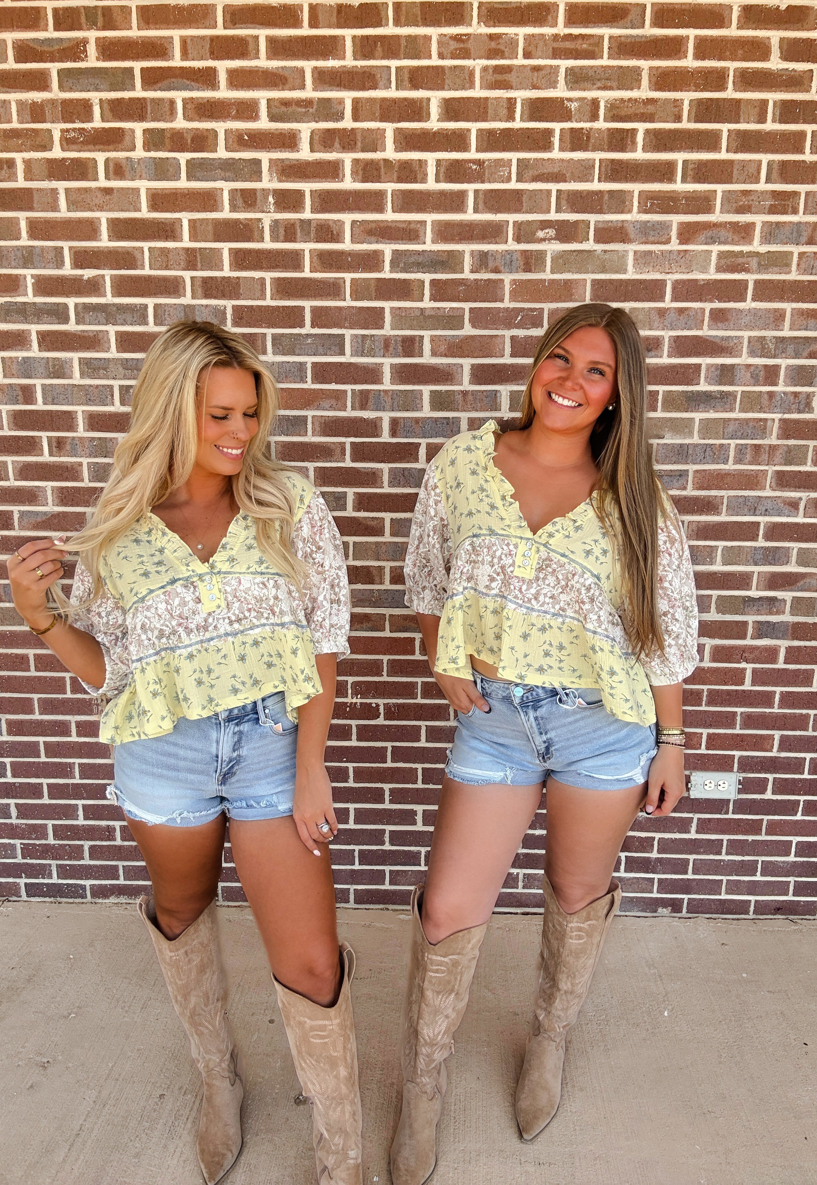The Ditsy Floral Top
