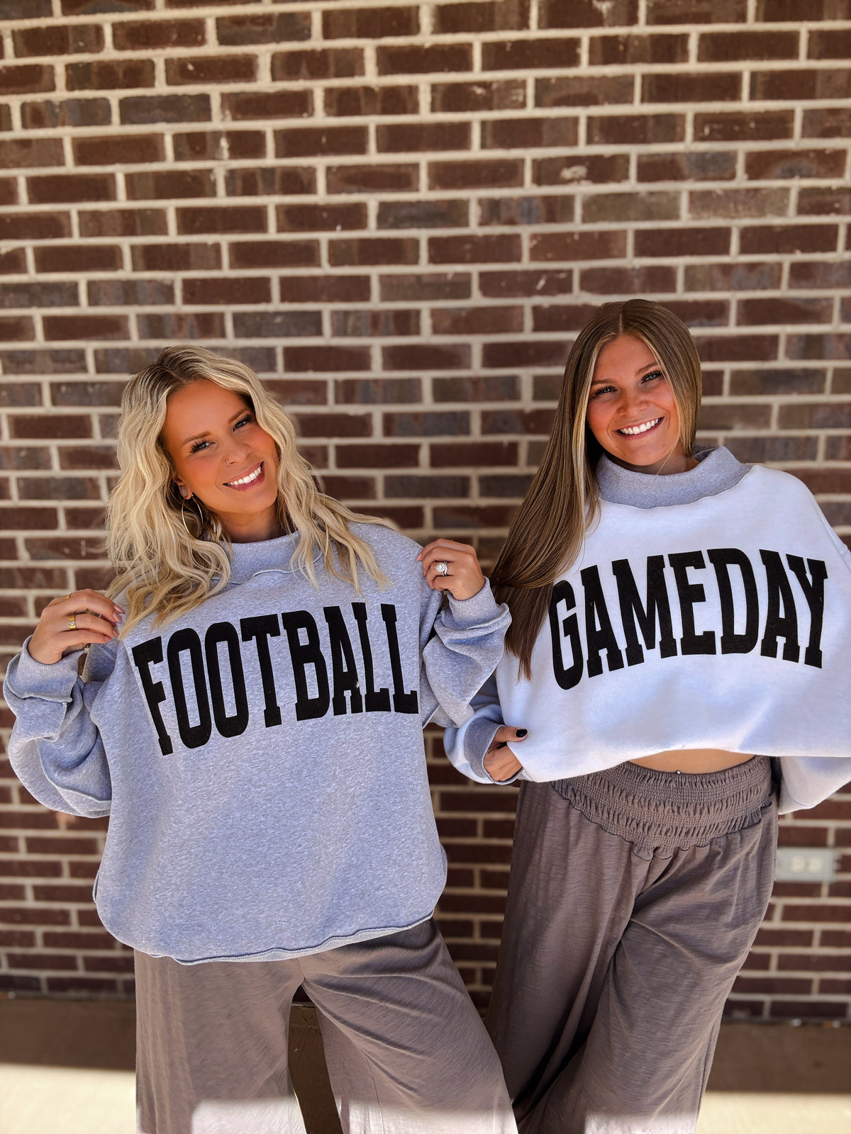 Football Gameday Reversible Mockneck