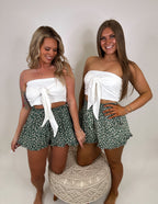 Put a twist on it bandeau top