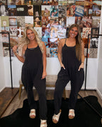 The Richland Jumpsuit- Black
