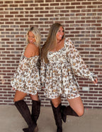 Eyes On Me Romper- Cream