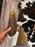 The Vanna Slip On- Chocolate