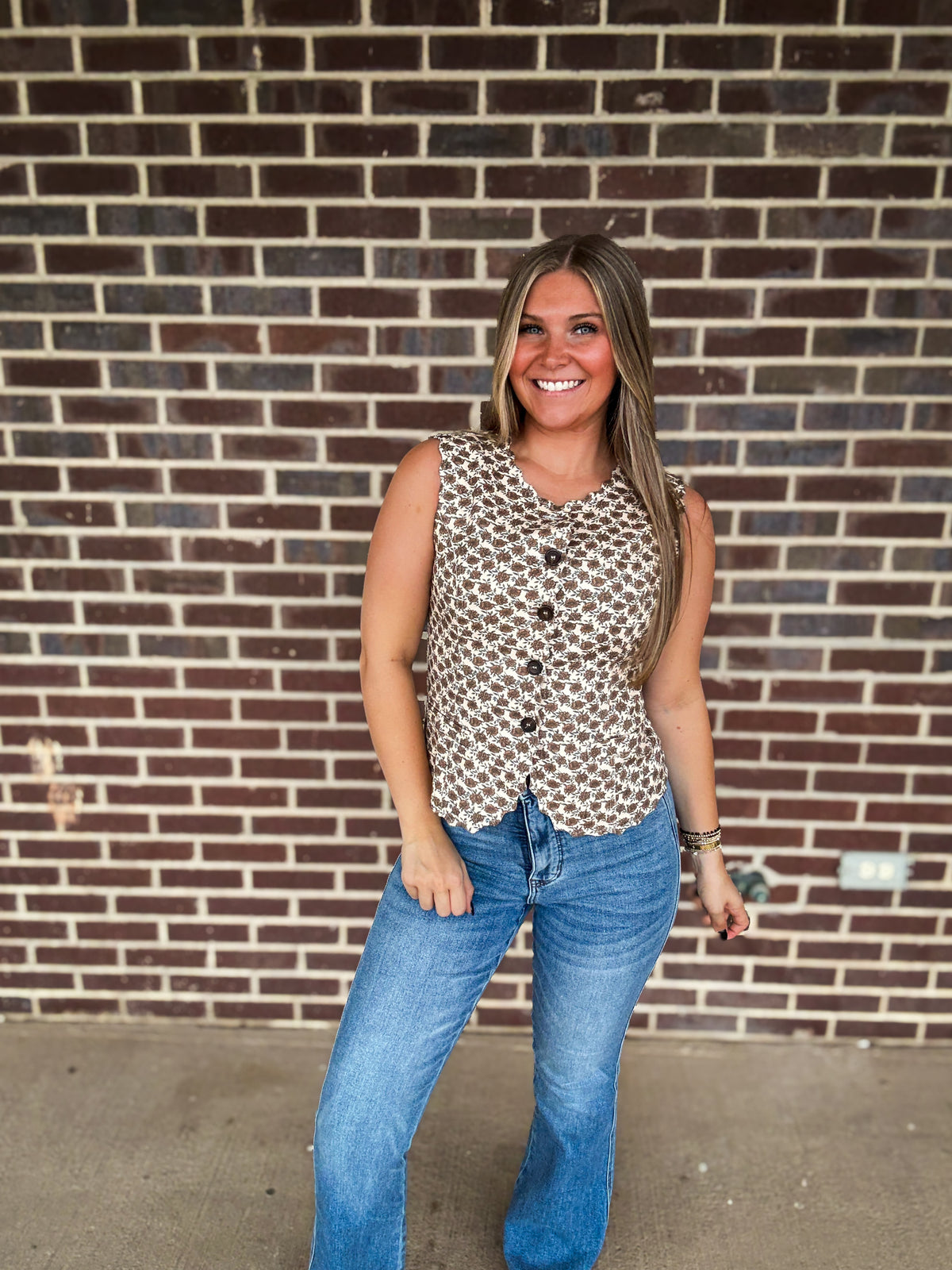 The Sadie Scallop Vest