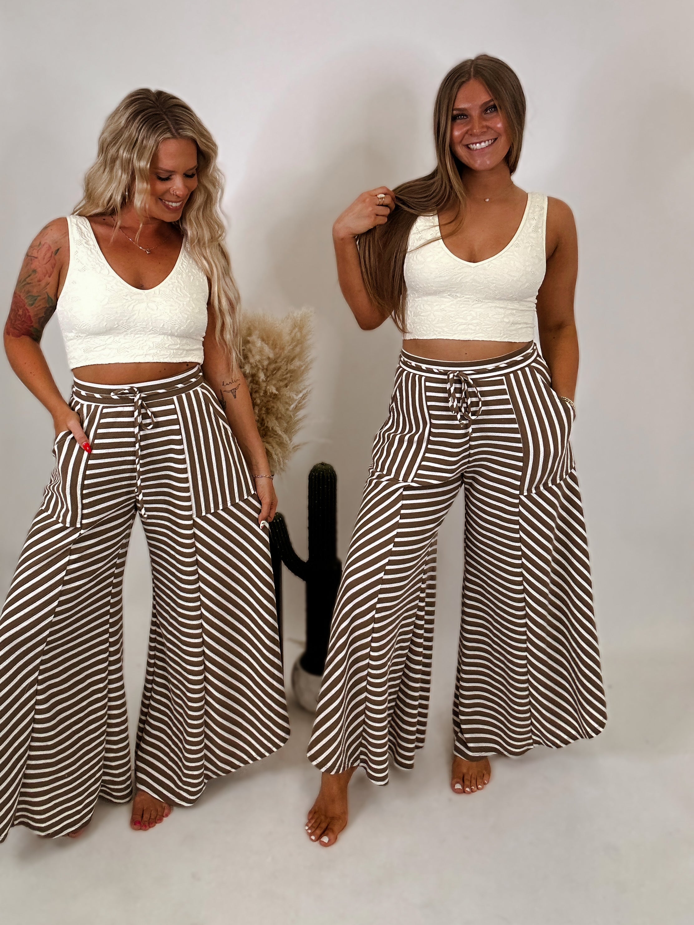 Just Beachy Wide Leg Pants