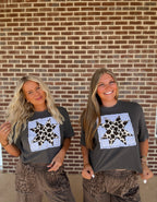 The Sadie Quilted Leopard Tee