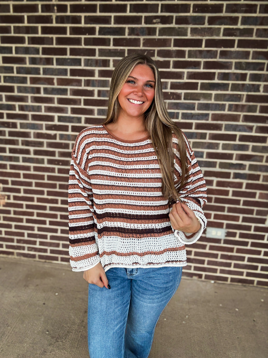 The Kelsey Sweater- Mocha
