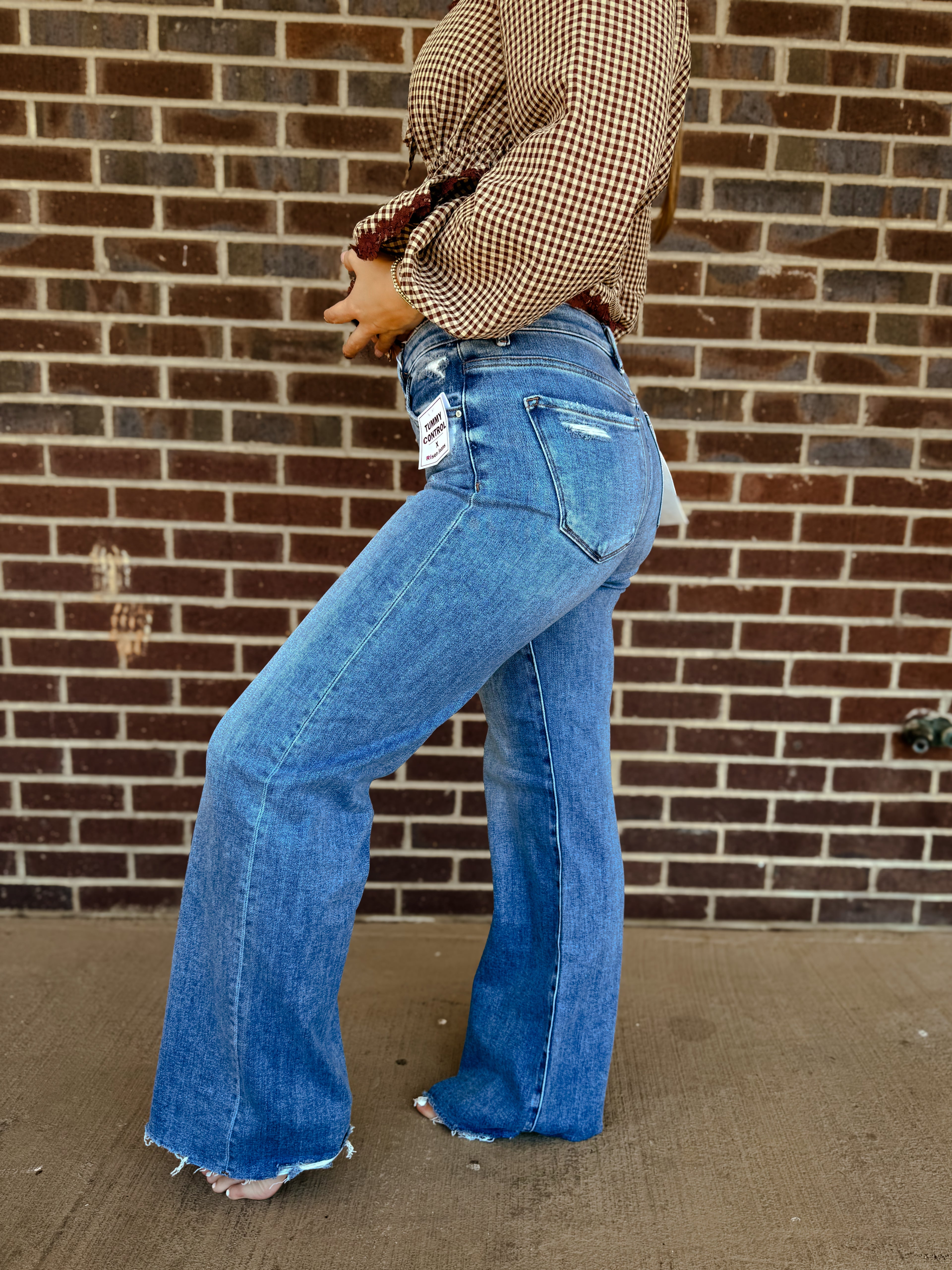 The Raven Denim- Tummy Control