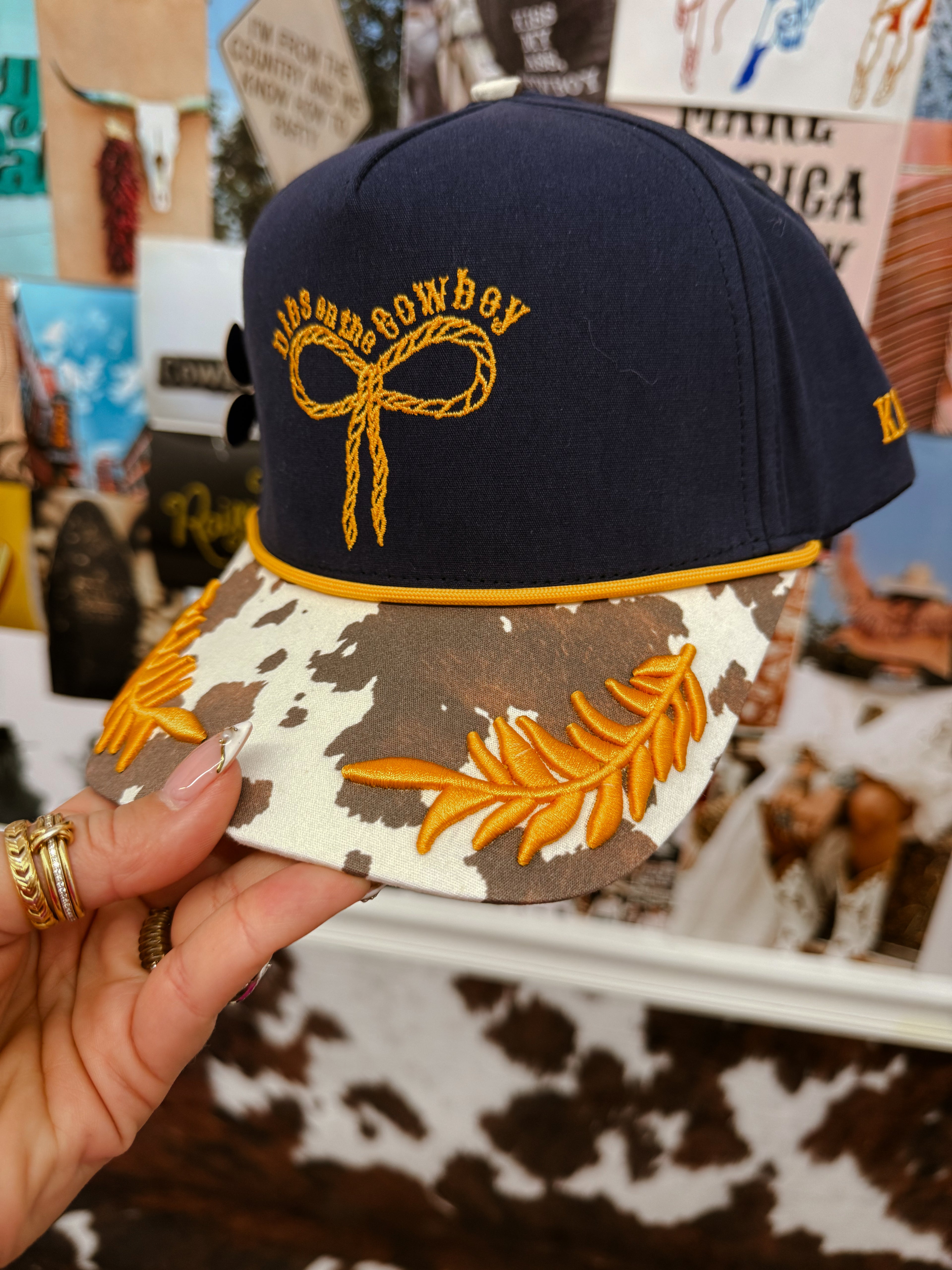 Dibs On The Cowboy Trucker Hat