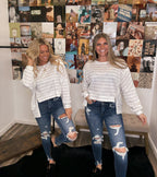 Think Of You Stripe Top