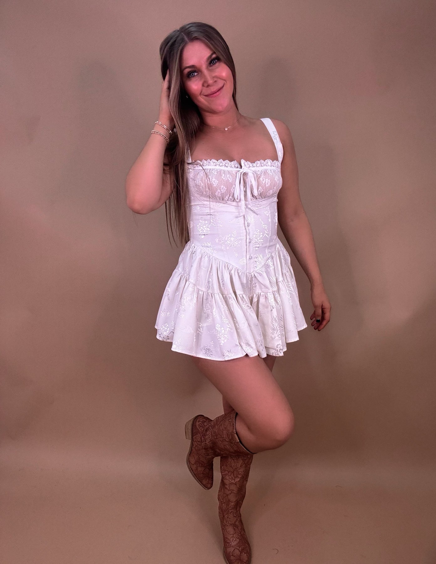 Marry Me Satin Romper