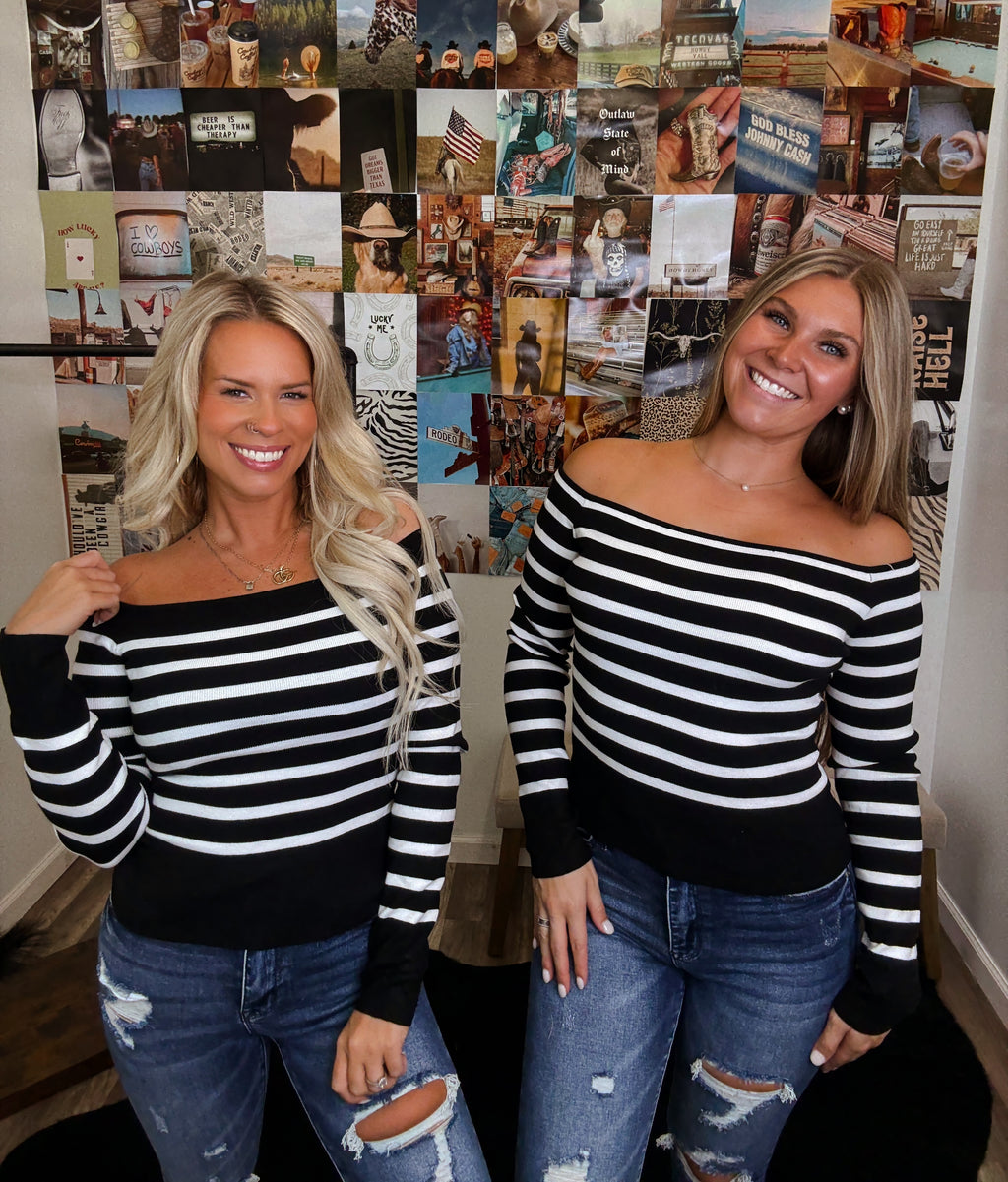 The It Girl Striped Top