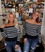 The It Girl Striped Top
