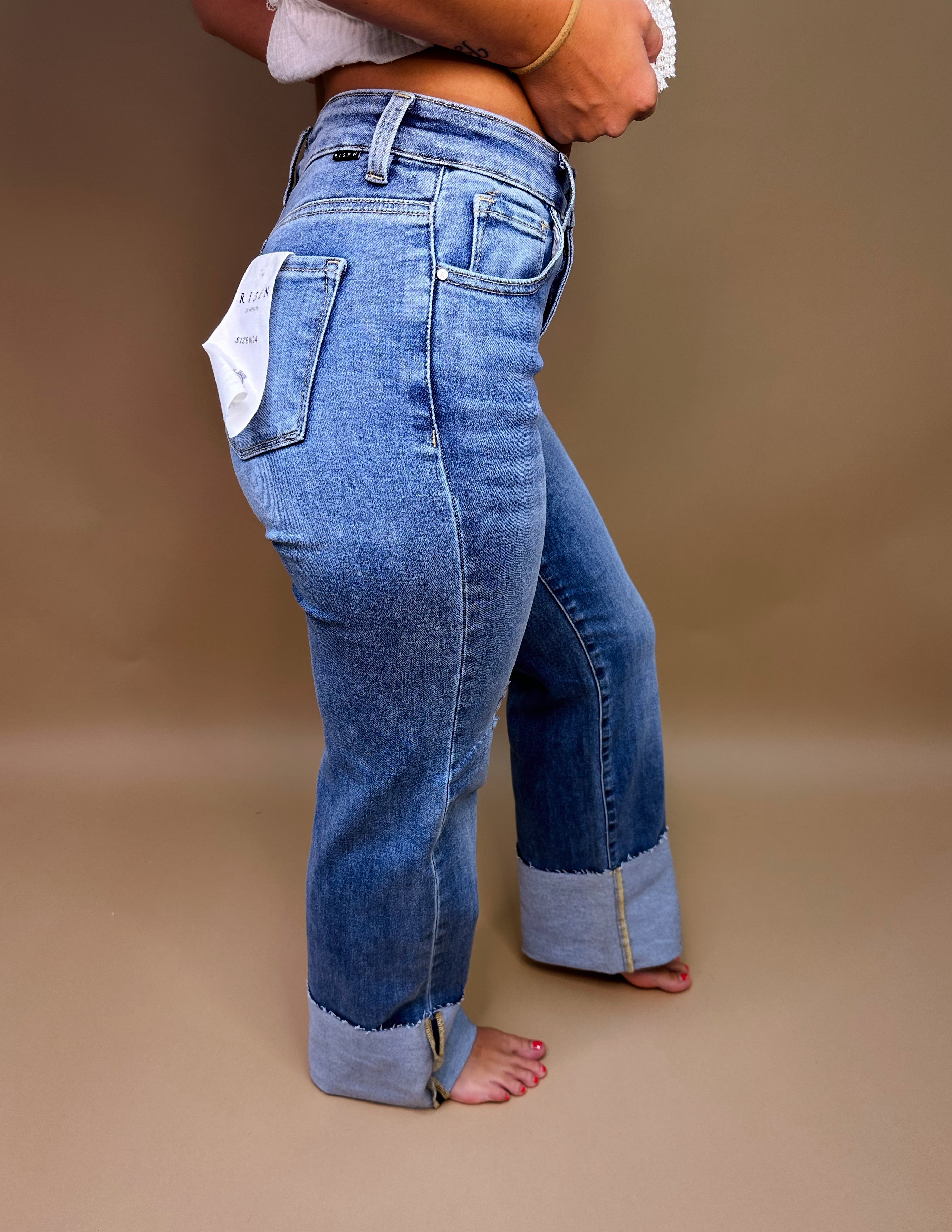 The Slate Wide Leg Denim