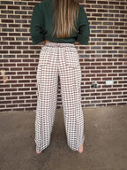 The Mocha Gingham Pants