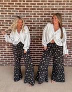 The Daisy Floral Wide Leg Pants