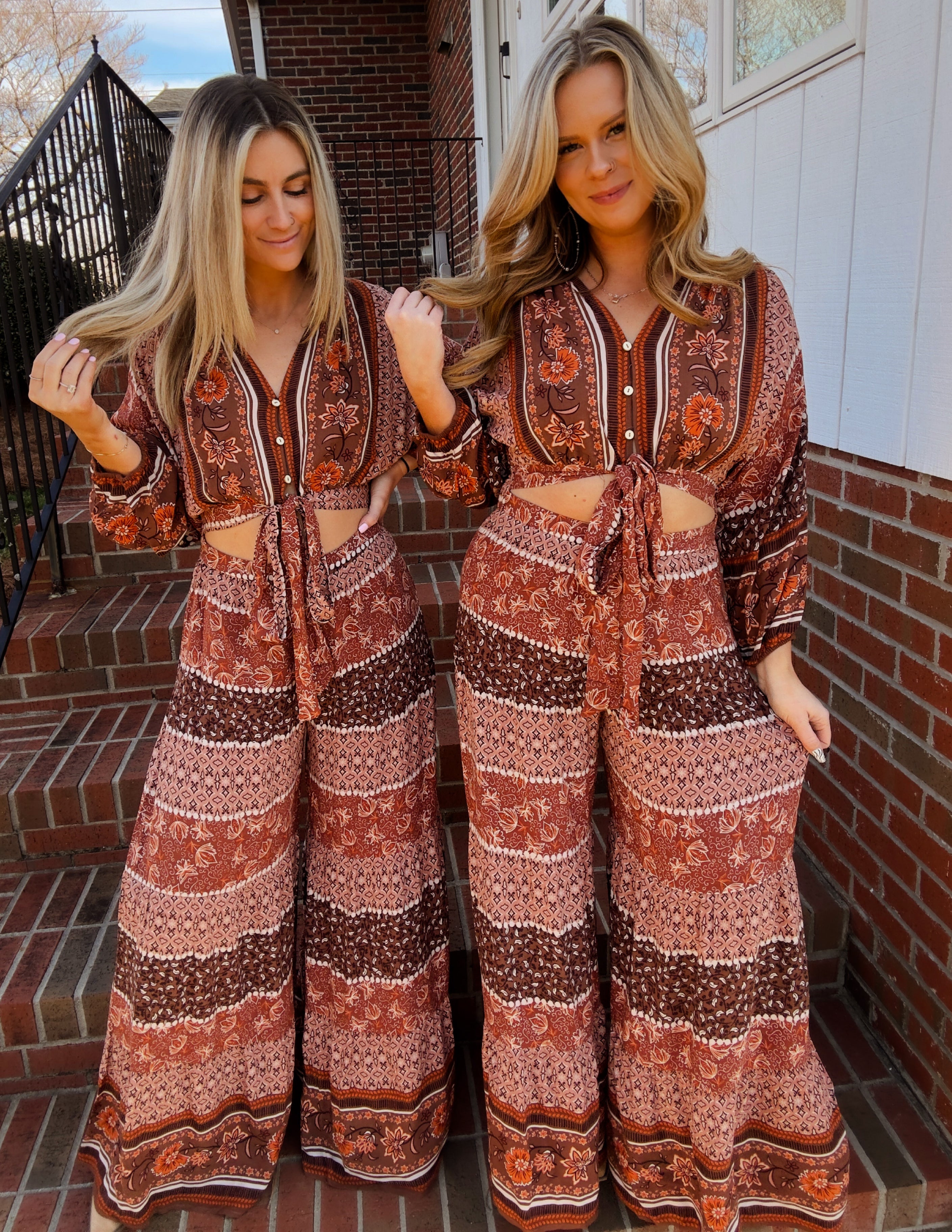 Flower child jumpsuit