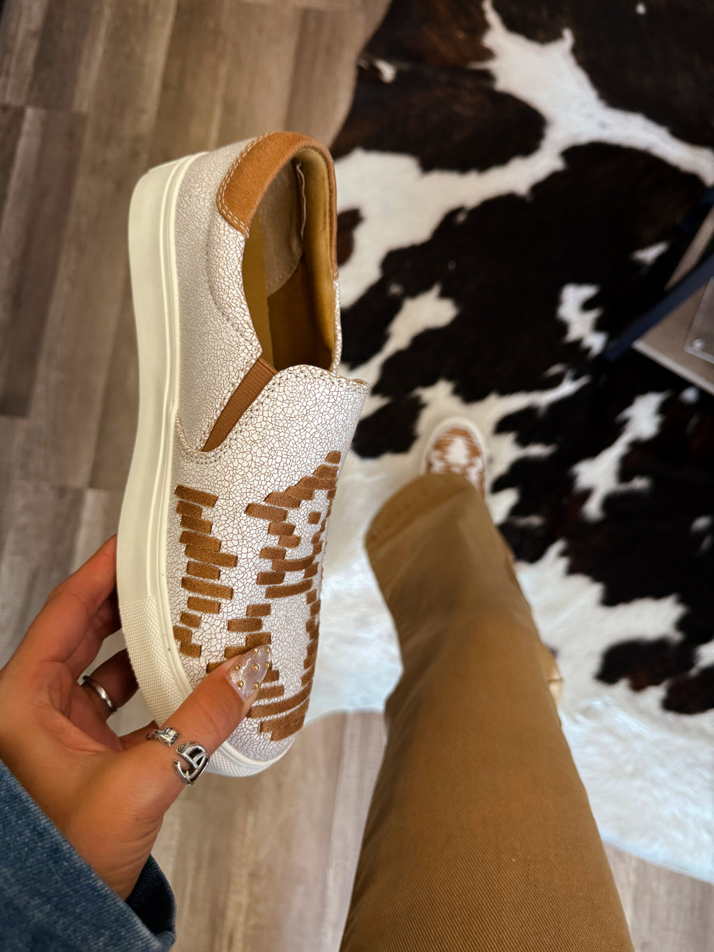 The Vanna Slip On- Tan