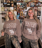 Western Embroidered Crewneck