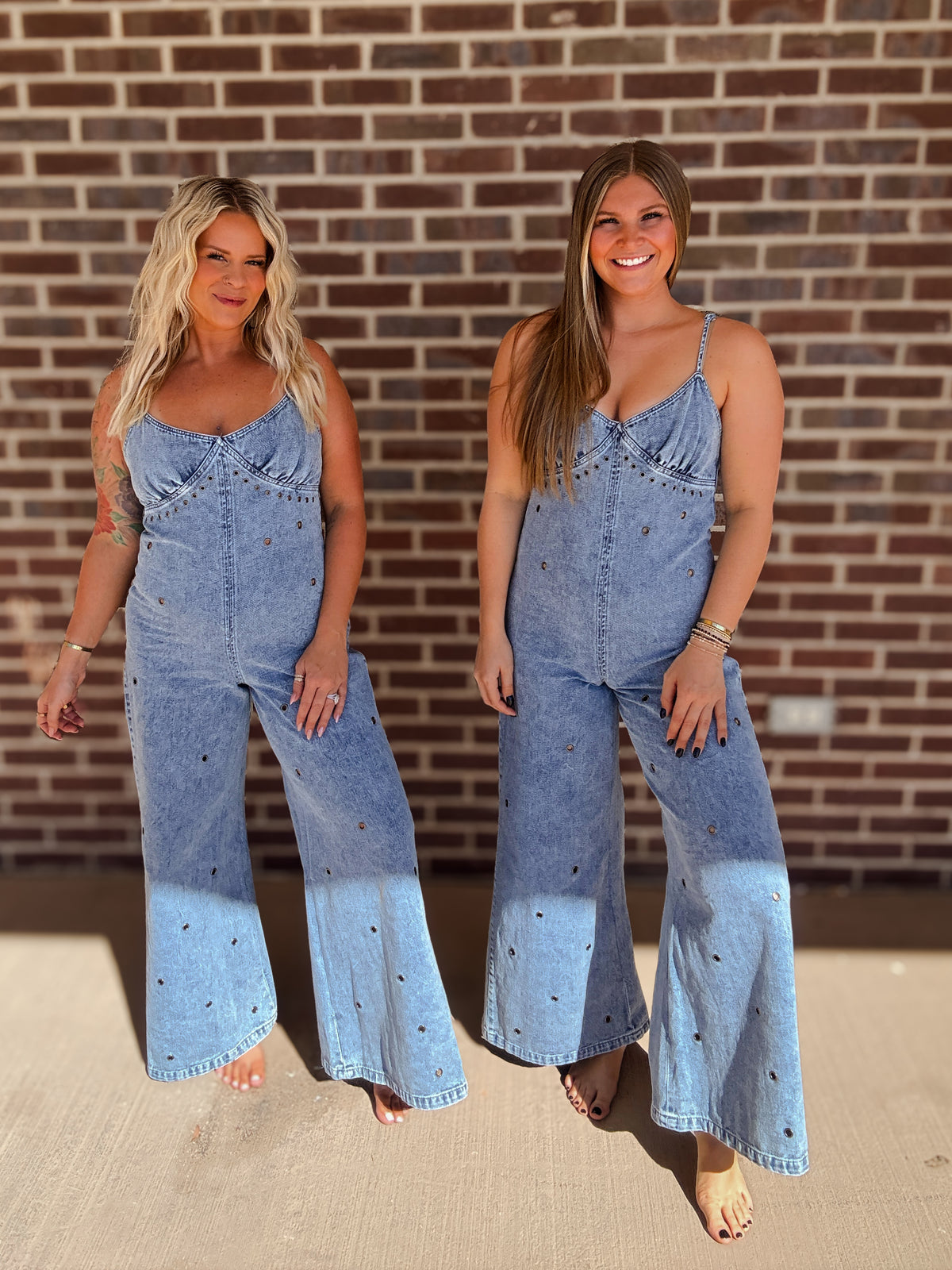 The Goldie Denim Jumpsuit