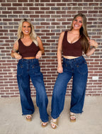 The Aspen Balloon Denim Pants