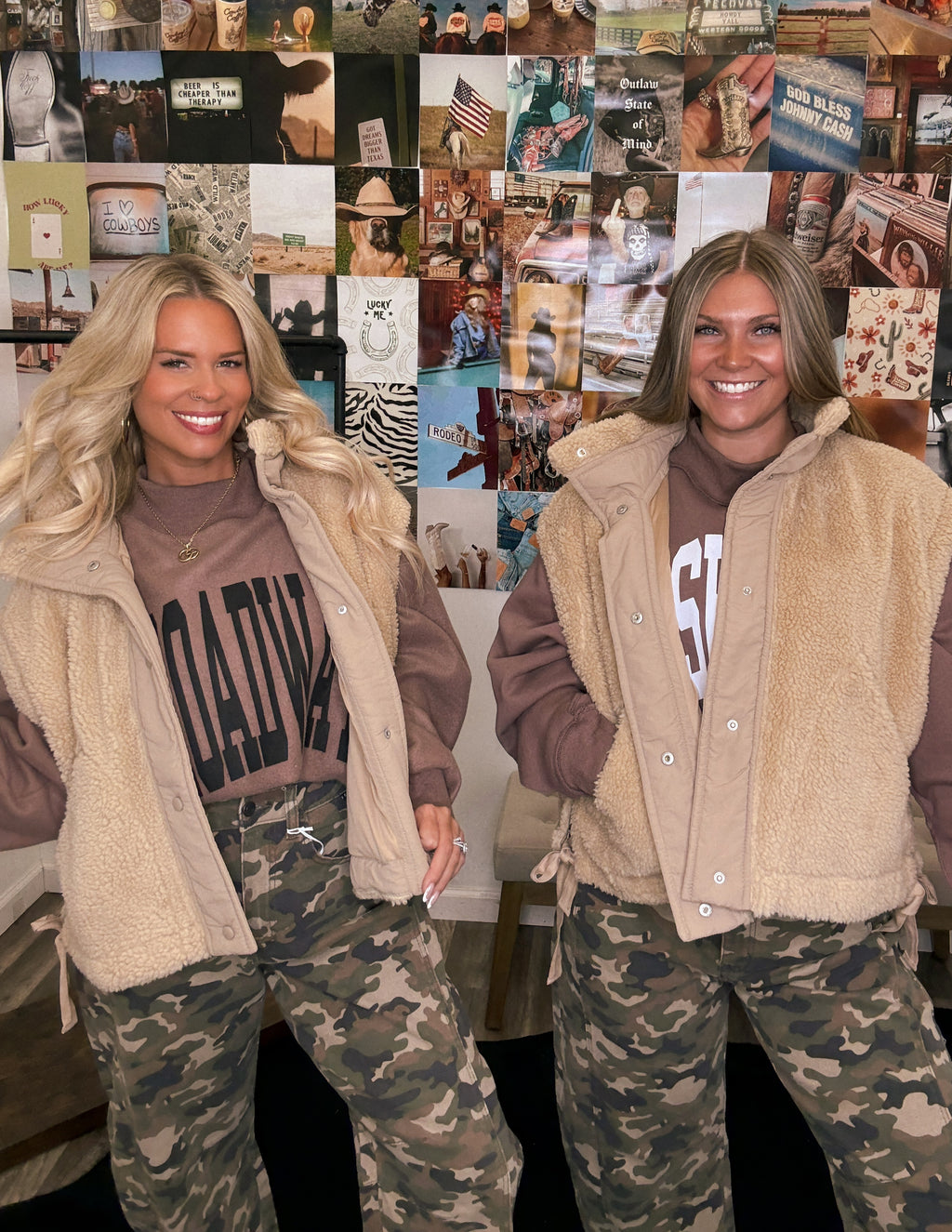 Southern Nights Vest- Beige