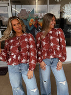 The Hampton Top- Maroon