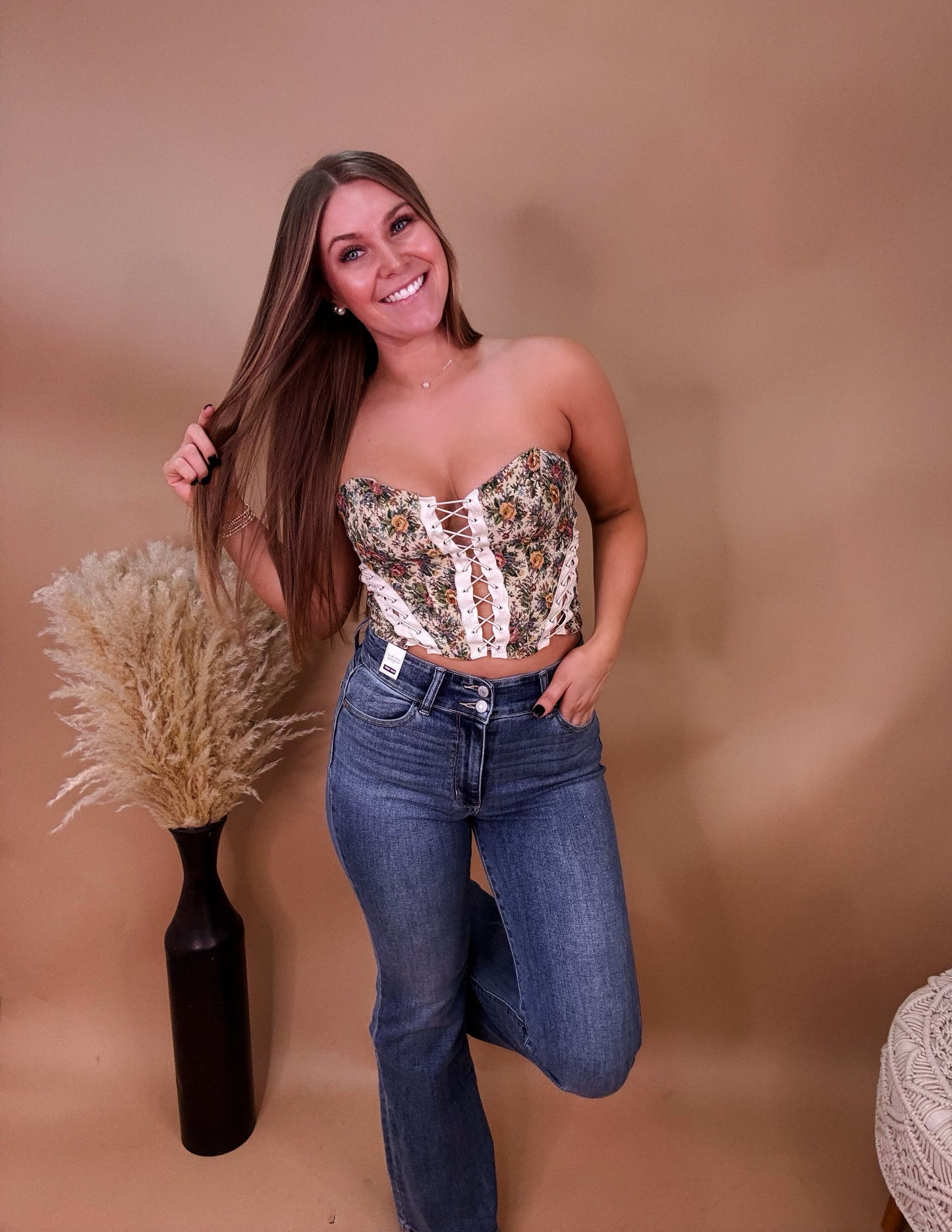 Wild Daisy Corset Top