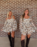 Eyes On Me Romper- Cream