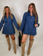 The Remi Denim Dress
