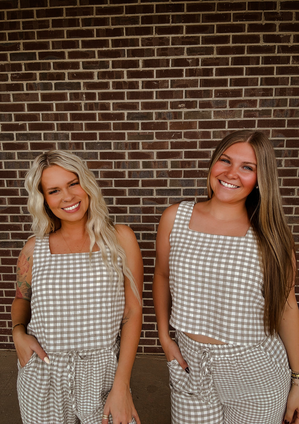 Ella Gingham Top