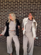 The Scarlett Stripe Set