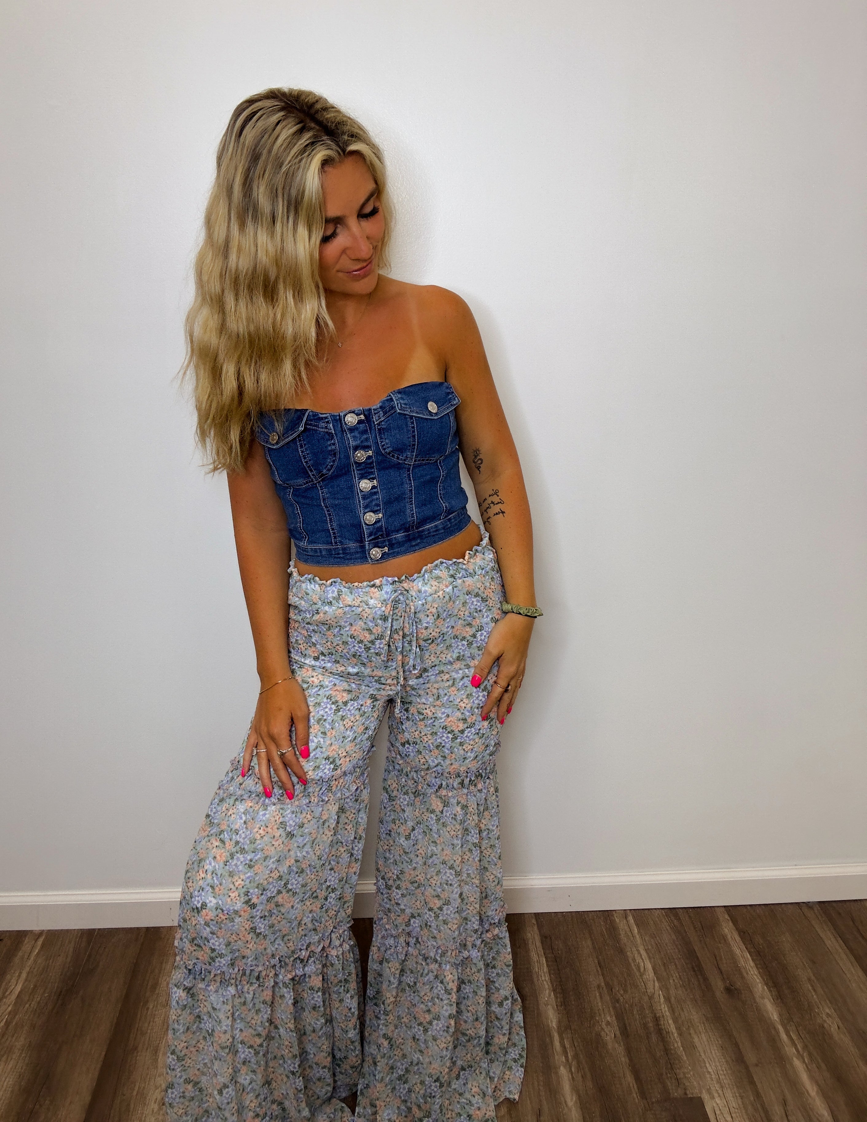 Anything but mine denim vest