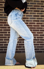 The Cash Wide Leg Denim