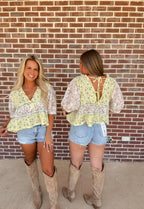 The Ditsy Floral Top