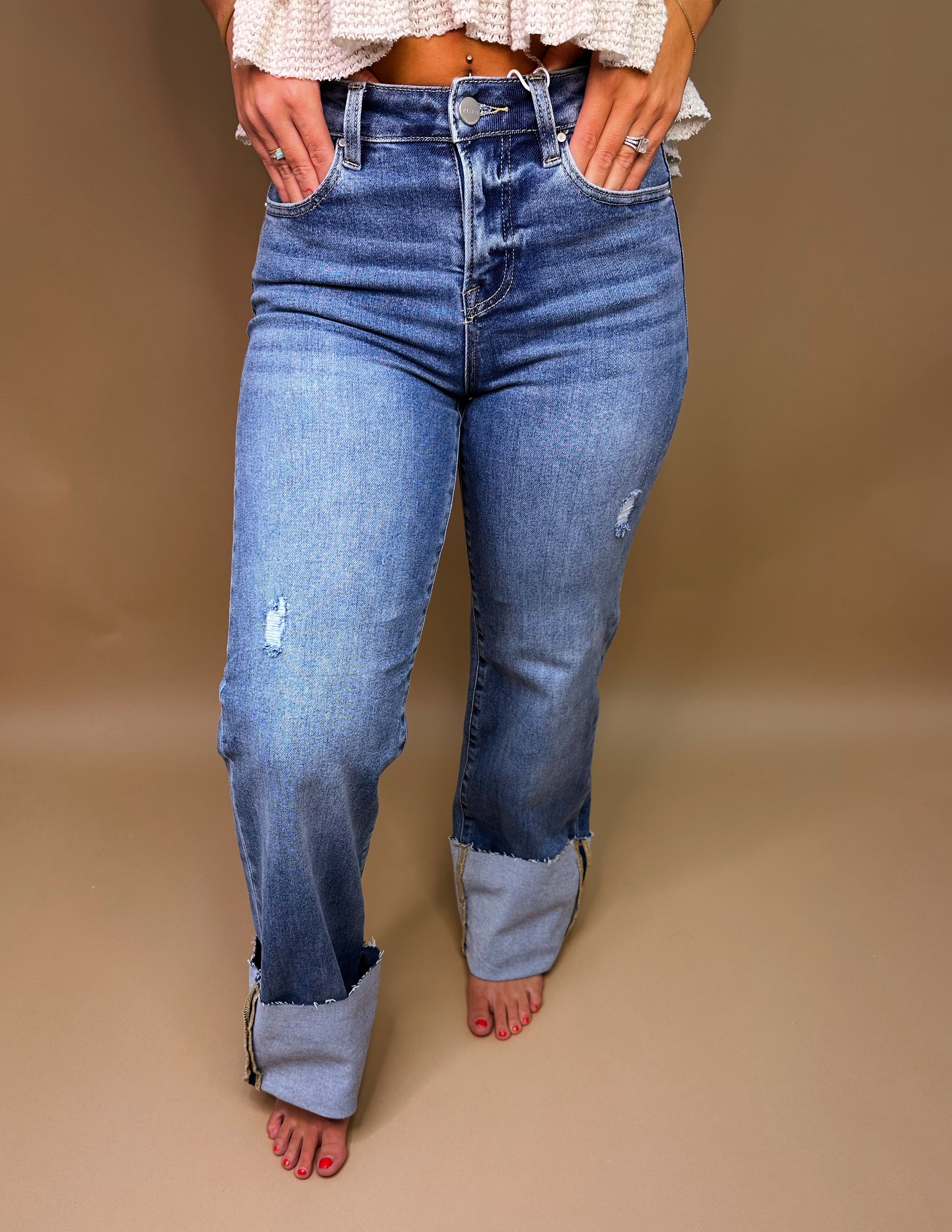 The Slate Wide Leg Denim