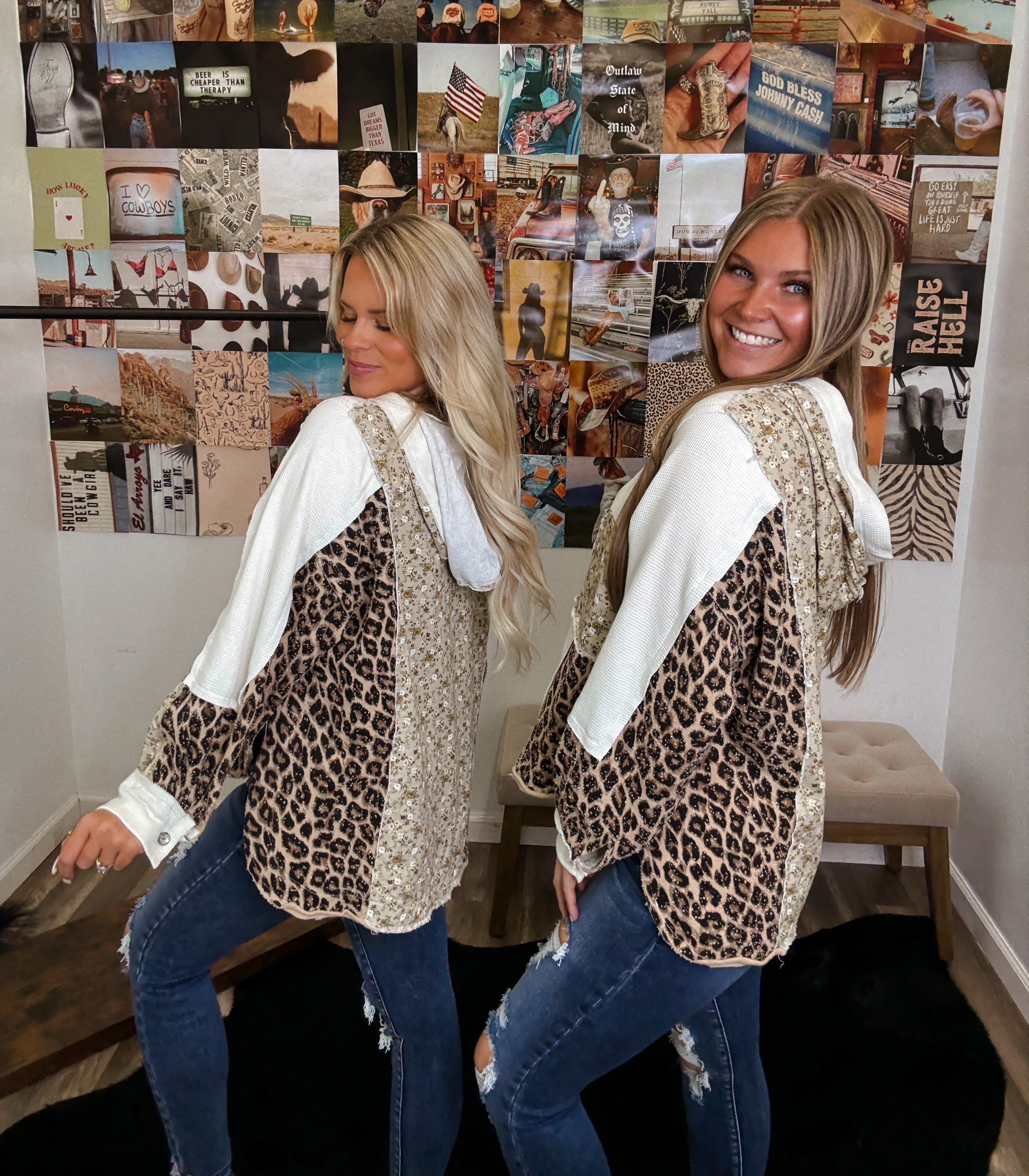 The Leopard Patchwork Pullover